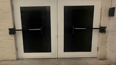 6 مدل درب برقی پارکینگ ریلی