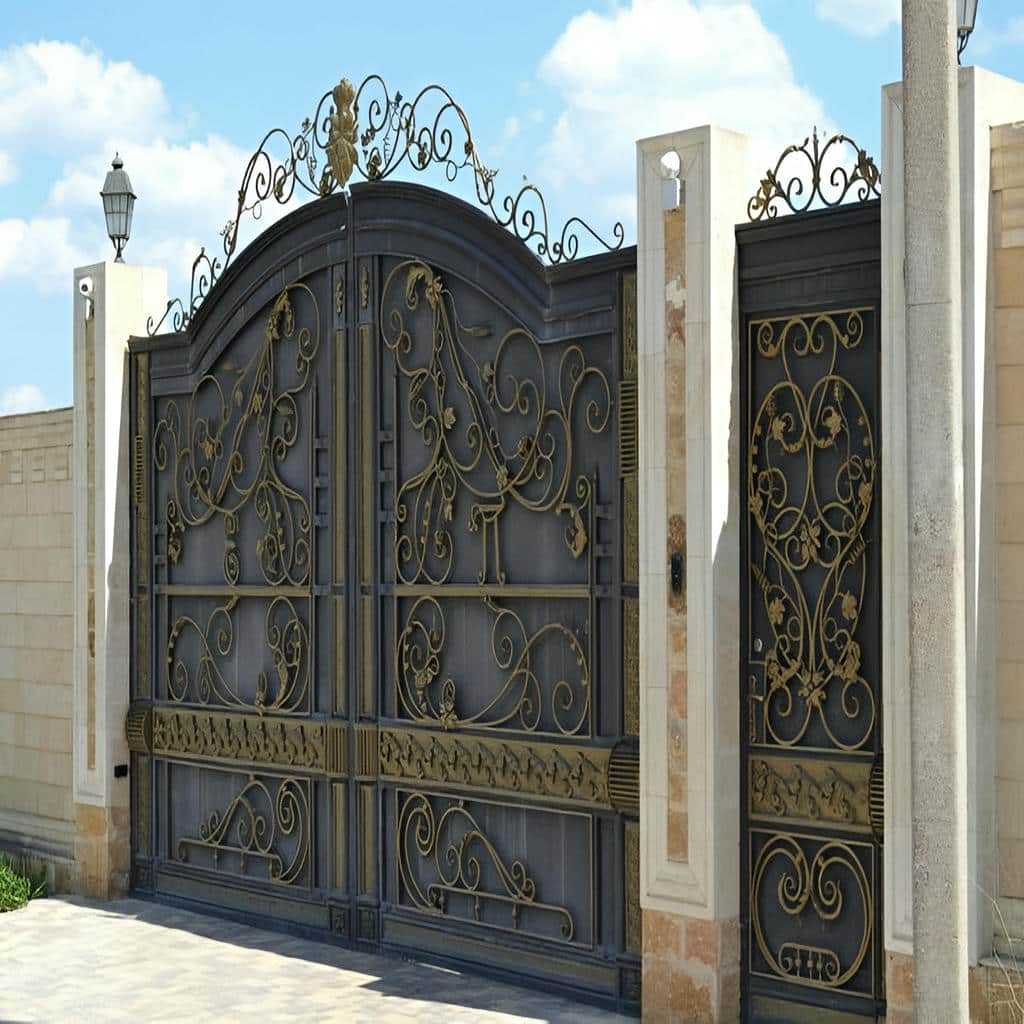 قیمت درب باغی ویلایی فرفورژه کلاسیک