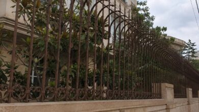 13 طرح نرده حفاظ دیوار ساده