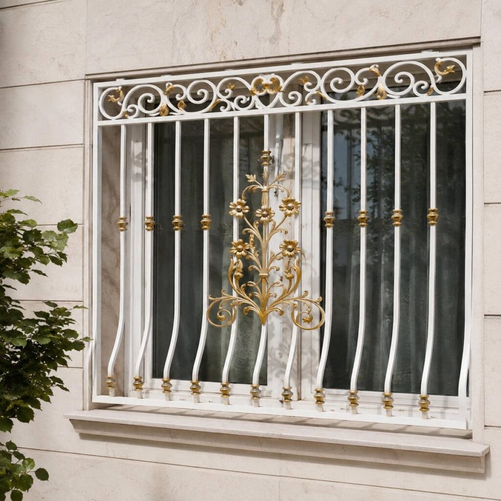 ساخت حفاظ پنجره ویلایی با پروفیل فولادی
