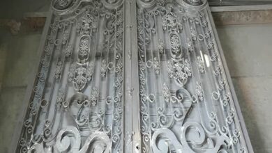 14 مدل درب حیاط شاسی سنگین