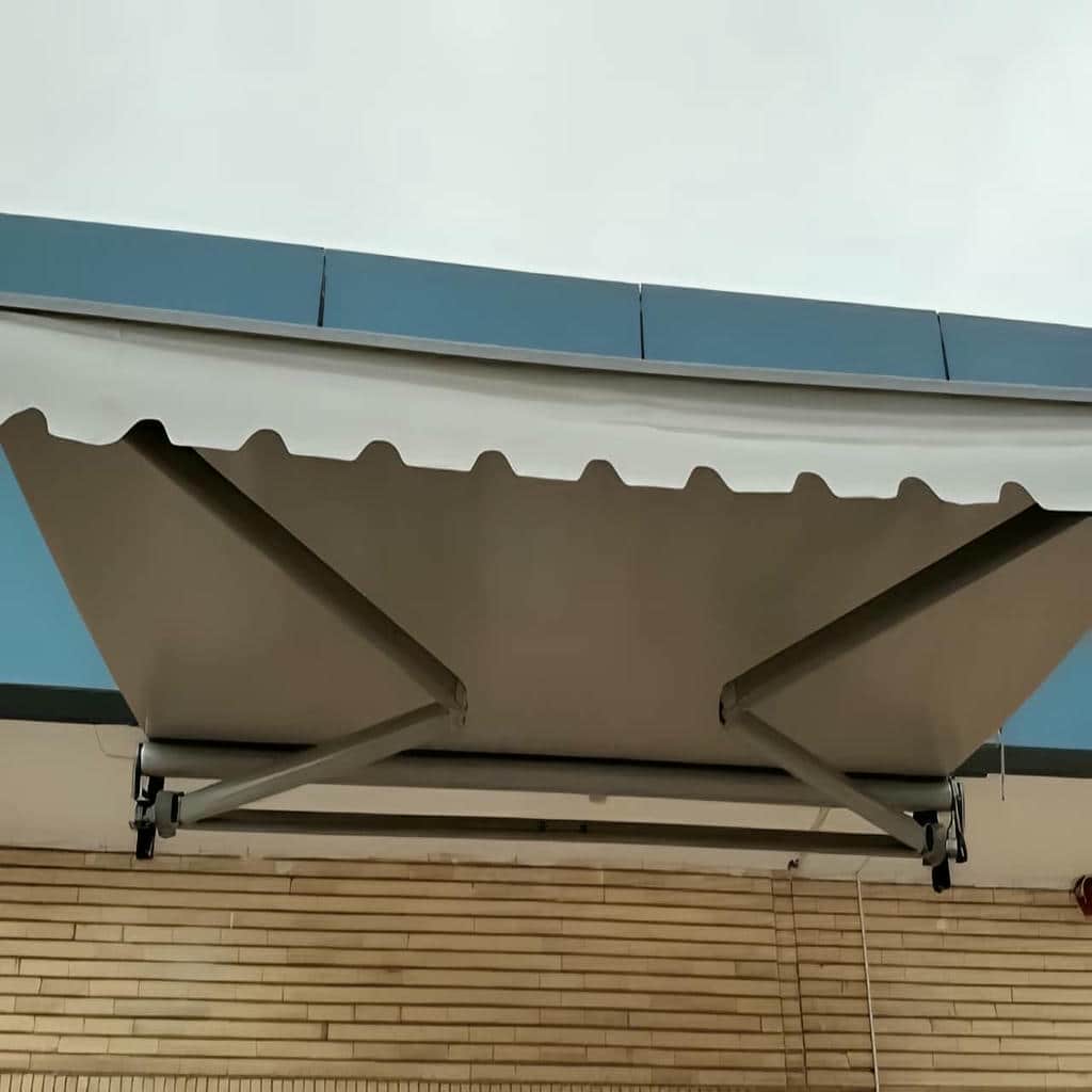 سایبان فول باکس با پارچه مقاوم محیطی