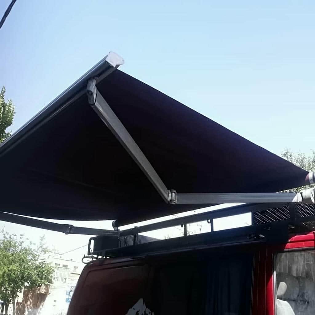 سایبان پارکینگ اتوماتیک مناسب گرمای زیاد