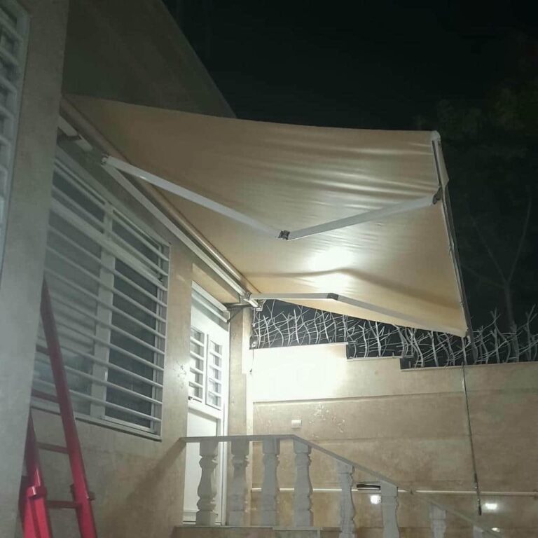 چادر برقی با طراحی مینیمال مدرن