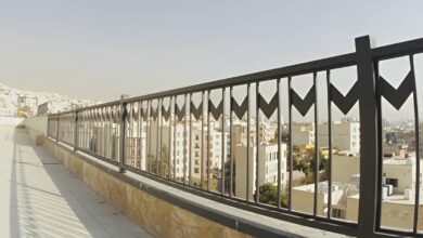حفاظ بالکن مقاوم در برابر باد