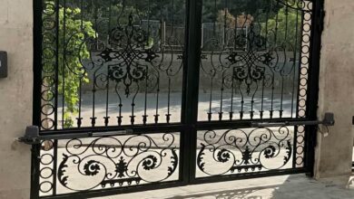 جک پارکینگ ایرانی بازویی برای ورودی خودرو