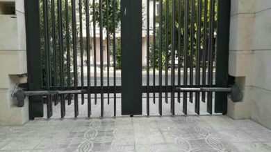 جک پارکینگی بازویی مناسب ورودی ویلای خصوصی