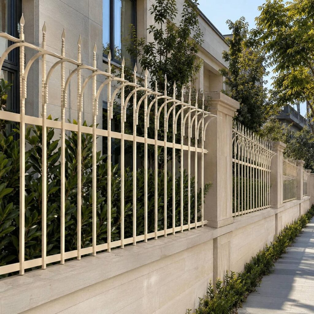 حفاظ سرنیزه ای مدل عمودی دیوار