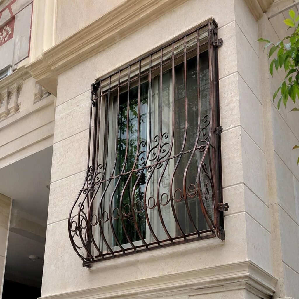 حفاظ پنجره ثابت با اتصال تخصصی