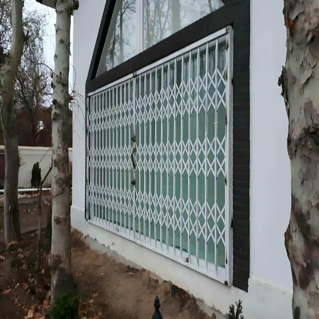 حفاظ پنجره متحرک با پوشش سطحی بادوام