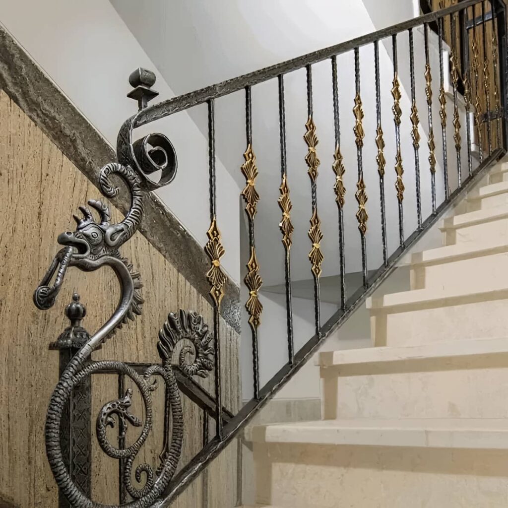 اجرای نرده راه پله استان هرمزگان