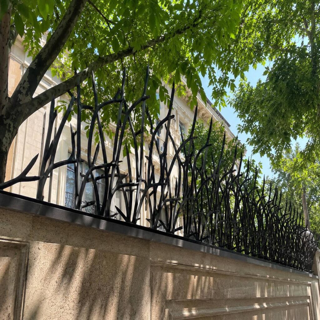 حفاظ آهنی دیوار ویلایی