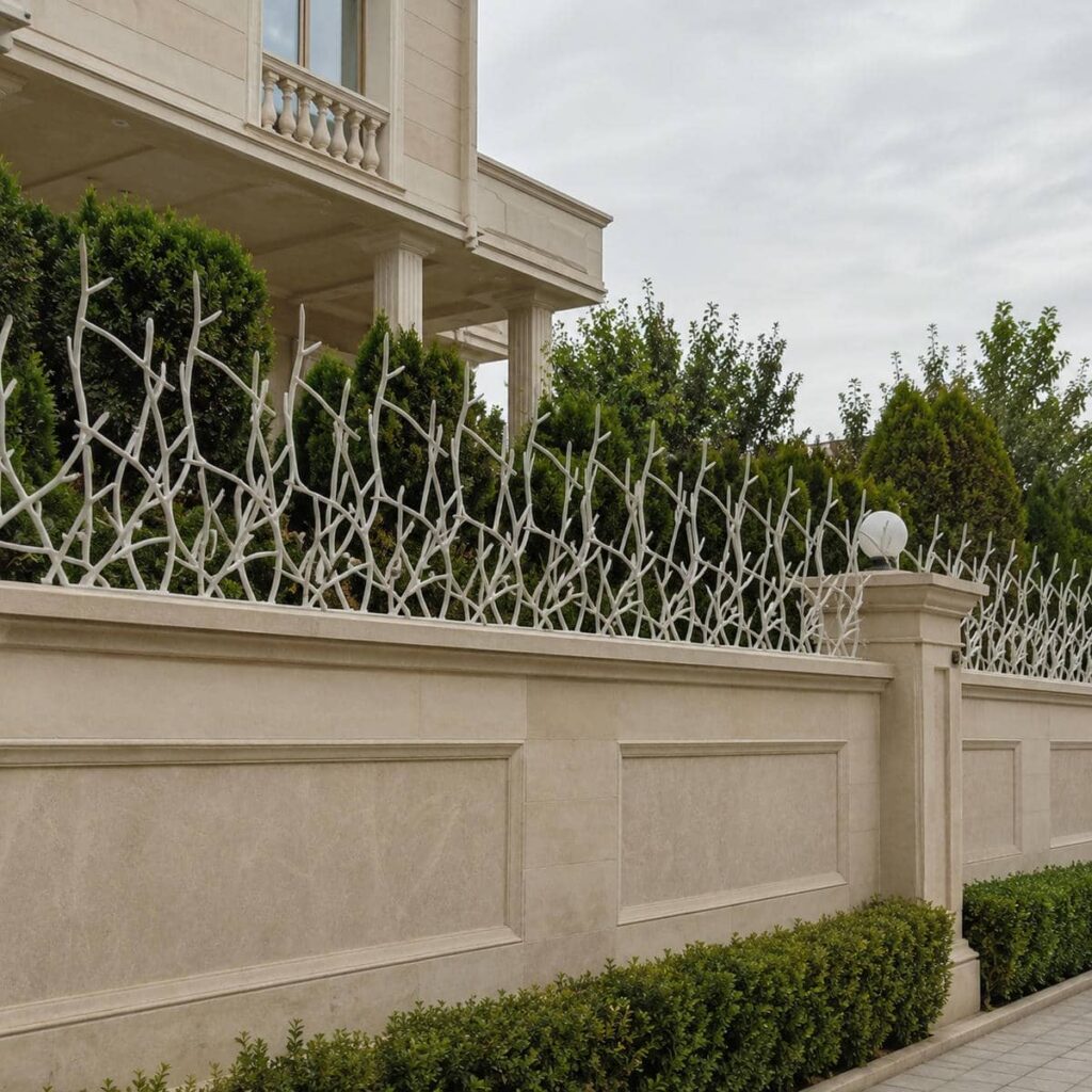 حفاظ دیوار سرنیزه ای مقاوم استان گیلان