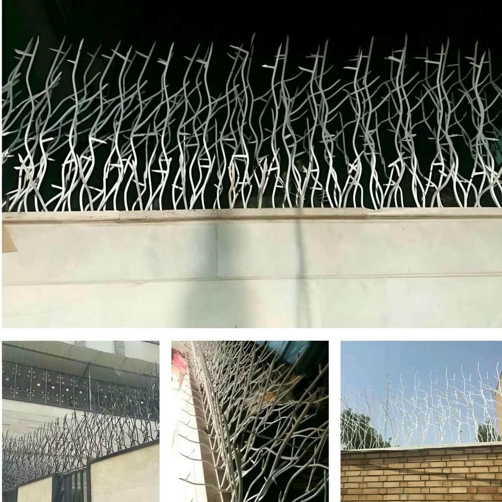 حفاظ سرنیزه ای اراک روی دیوار
