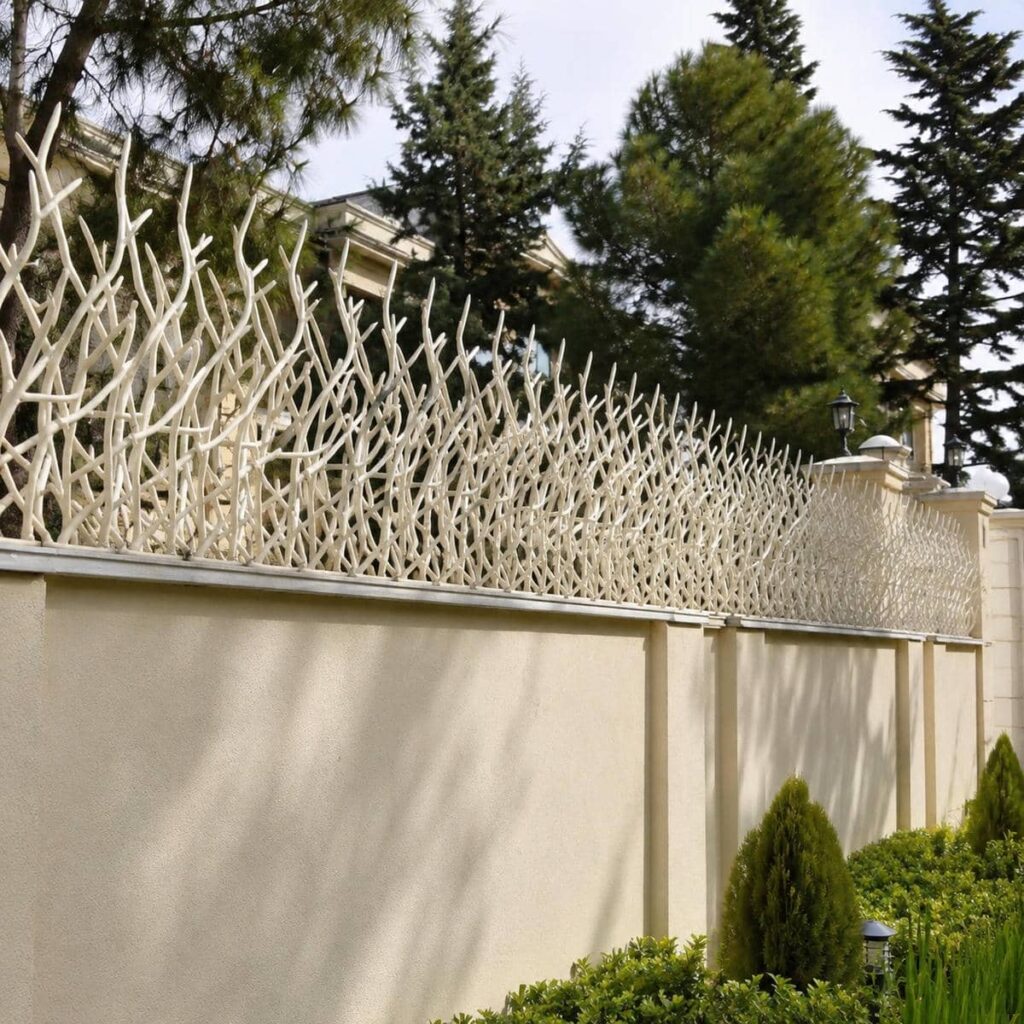حفاظ سرنیزه ای استان ایلام با پوشش رنگ