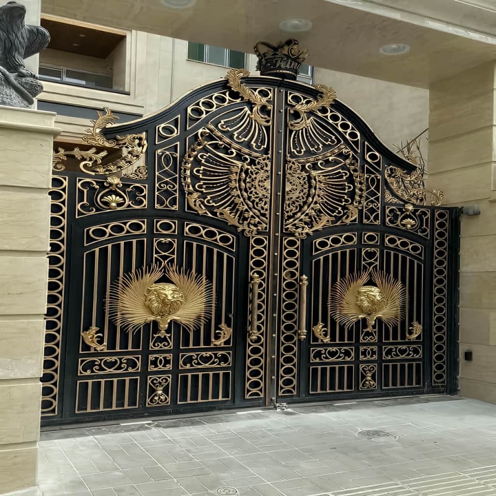 درب فلزی اردبیل مناسب پارکینگ خانوادگی