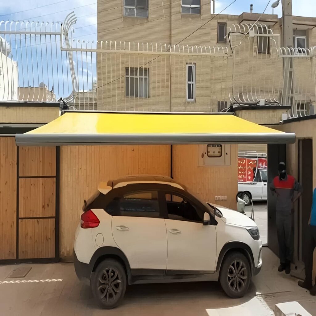 سایبان برقی دهانه بزرگ بیرجند سایبان برقی دهانه بزرگ بیرجند