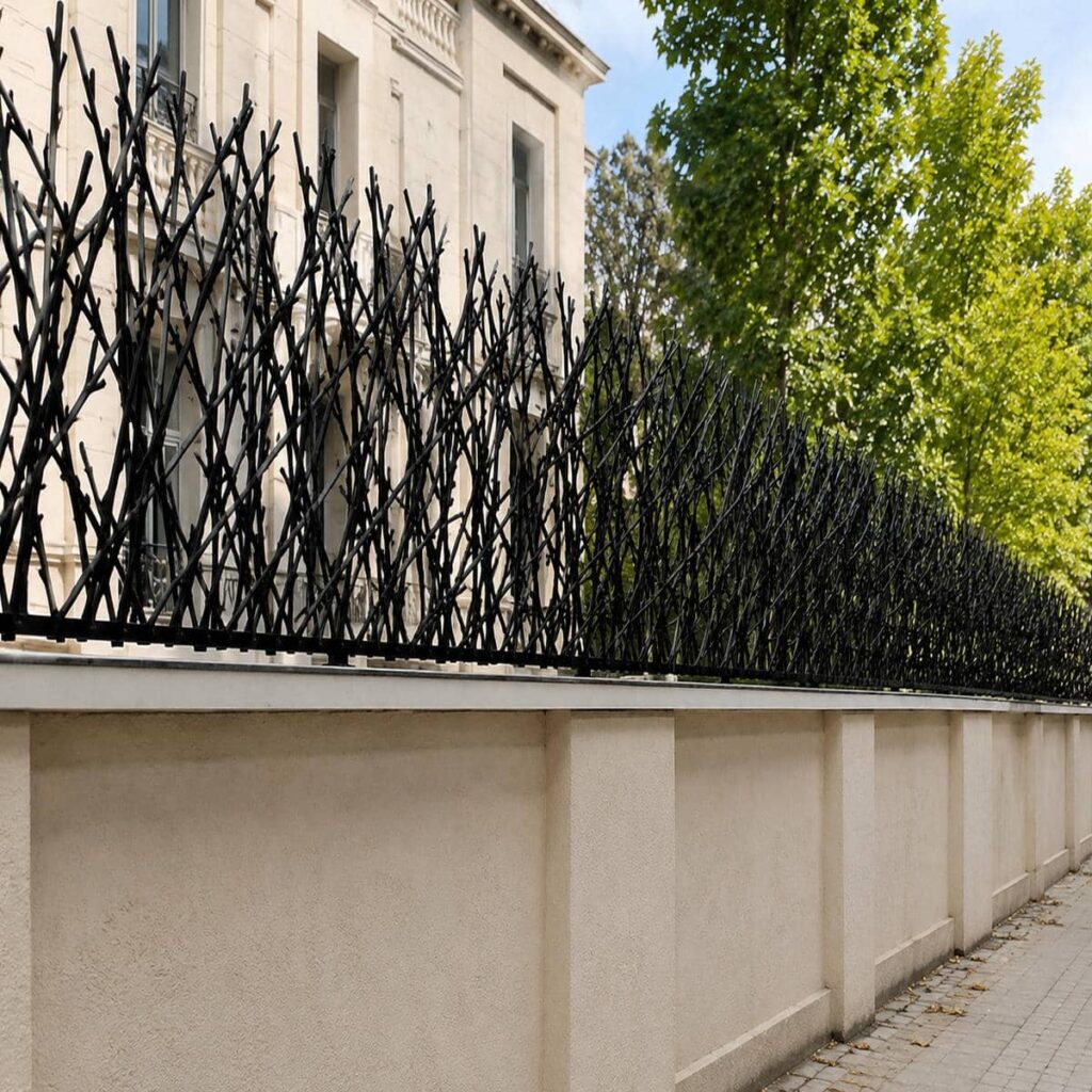 نرده روی دیوار ویلایی استان قزوین نرده روی دیوار ویلایی استان قزوین