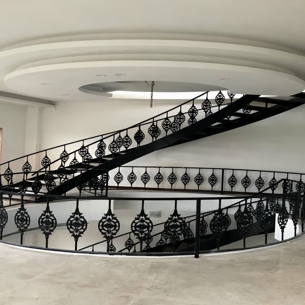 هندریل راه پله قزوین برای فضای کم عرض هندریل راه پله قزوین برای فضای کم عرض