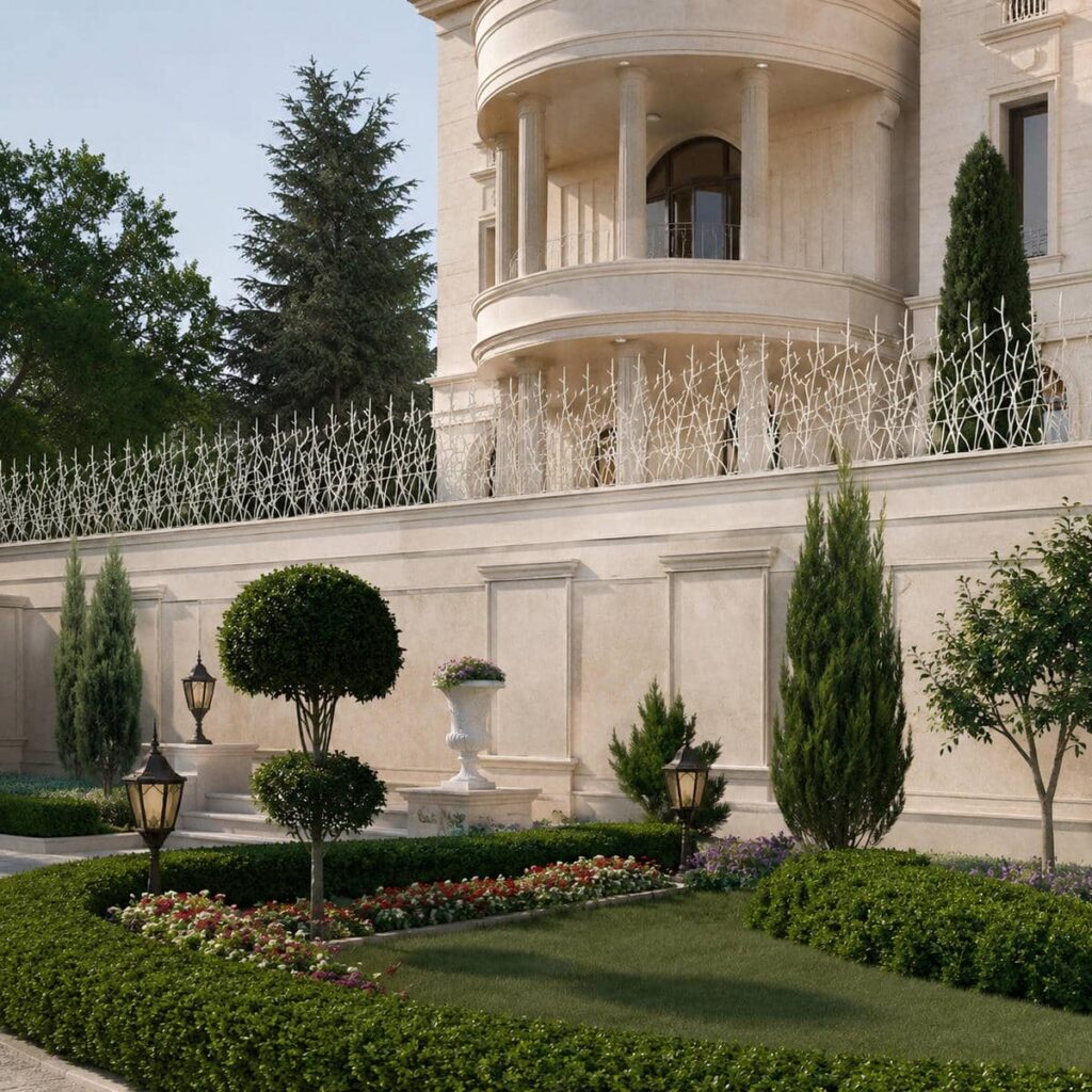 گارد روی دیوار مدل سرنیزه ای