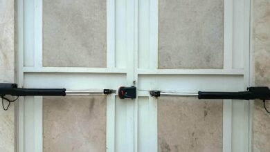 جک درب پارکینگ استان یزد روی ورودی مسکونی